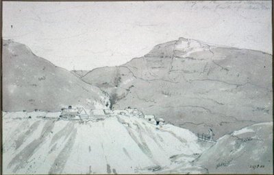 Kopalnia ołowiu u stóp Mam Tor autorstwa John Constable