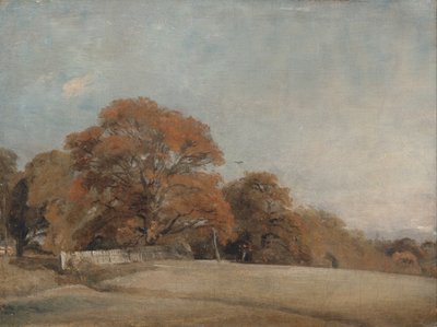 Jesienny krajobraz w East Bergholt autorstwa John Constable