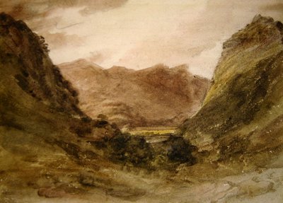 Borrowdale (akwarela na papierze) autorstwa John Constable
