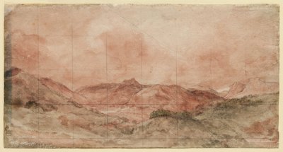Bow Fell i Langdale Pikes autorstwa John Constable
