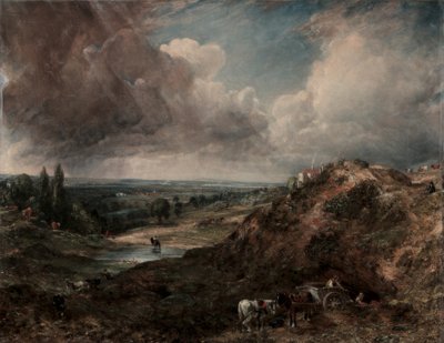 Staw Branch Hill, Hampstead autorstwa John Constable