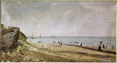 Plaża w Brighton (olej na płótnie) autorstwa John Constable