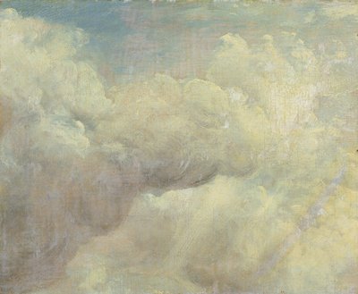 Studium chmur, ok. 1821 (olej na płótnie) autorstwa John Constable