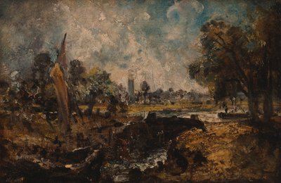 Śluza Dedham, 1819-1820. autorstwa John Constable