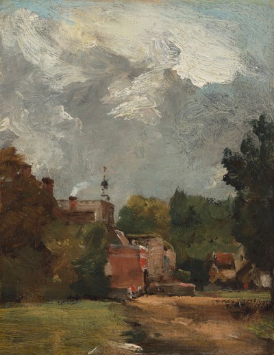 Kościół East Bergholt autorstwa John Constable