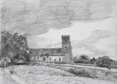 Kościół Feering, 1814 autorstwa John Constable
