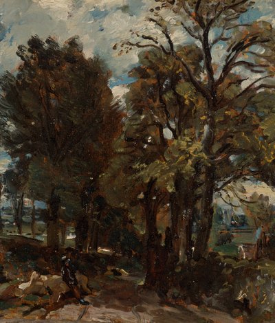 Fen Lane, East Bergholt, ok. godz. 1811. autorstwa John Constable