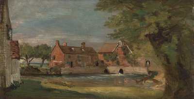Młyn w Flatford autorstwa John Constable