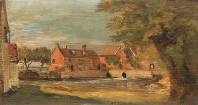 Flatford Mill, w latach 1810-1811. autorstwa John Constable