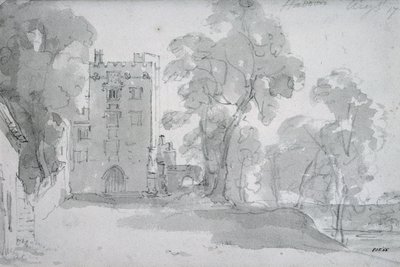 Haddon Hall autorstwa John Constable