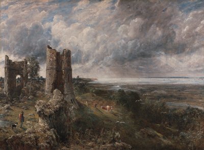 Zamek Hadleigh, Ujście Tamizy — poranek po burzliwej nocy autorstwa John Constable