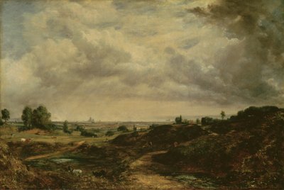 Hampstead Heath (olej na płótnie) autorstwa John Constable