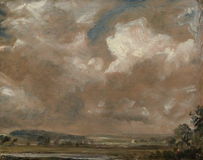 Harnham Ridge, Salisbury, ok. 1829 autorstwa John Constable