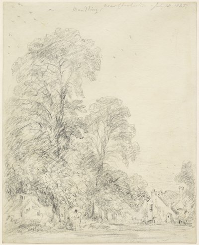 Maudlin, niedaleko Chichester, 18 lipca 1835 r. autorstwa John Constable