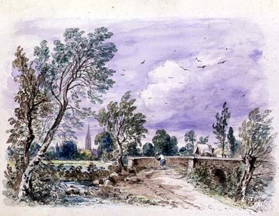 Most Milforda autorstwa John Constable