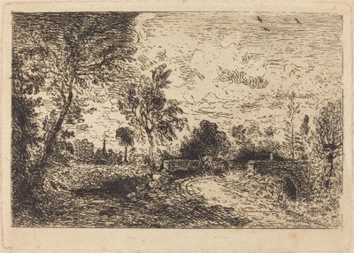 Most Milforda autorstwa John Constable