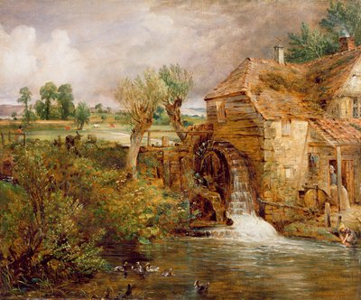 Młyn w Gillingham, Dorset autorstwa John Constable