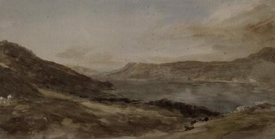 PD.77-1950 Windermere, ok. 1806 (akwarela) autorstwa John Constable