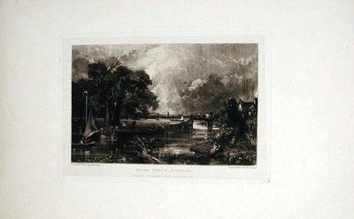 Rzeka Stour, Suffolk autorstwa John Constable
