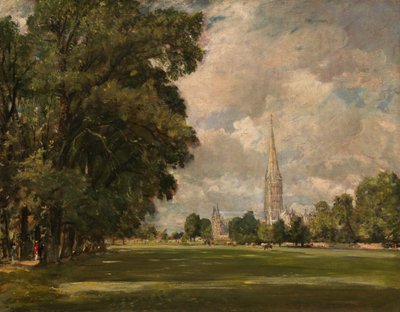 Katedra w Salisbury z Lower Marsh Close autorstwa John Constable