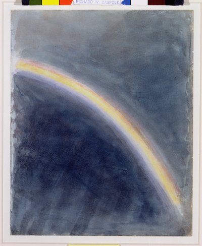Studium nieba z Rainbow, 1827 autorstwa John Constable