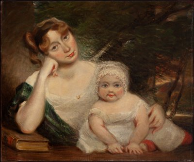 Sophia Lloyd i dziecko autorstwa John Constable