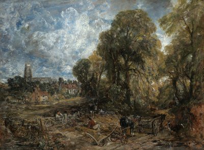 Stoke-by-Nayland, 1836. autorstwa John Constable