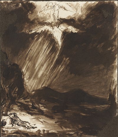 Studium snu Jakuba według Aert de Gelder autorstwa John Constable