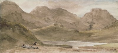 Sty Head Tarn, 12 października 1800 autorstwa John Constable