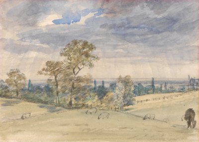 Krajobraz Suffolk autorstwa John Constable