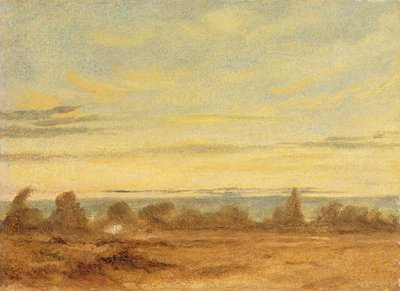 Lato - Wieczorny Pejzaż (olej na płótnie) autorstwa John Constable