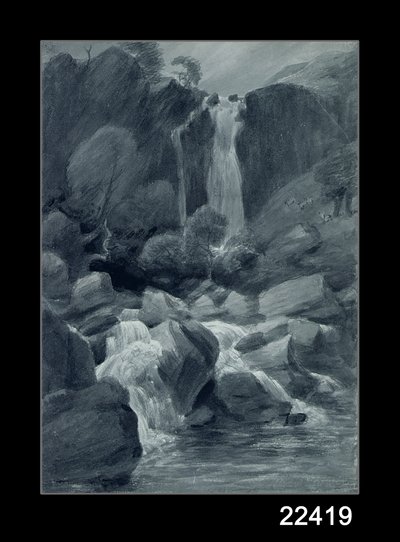 Taylor Ghyll, Sty Head, Borrowdale, 1806 autorstwa John Constable