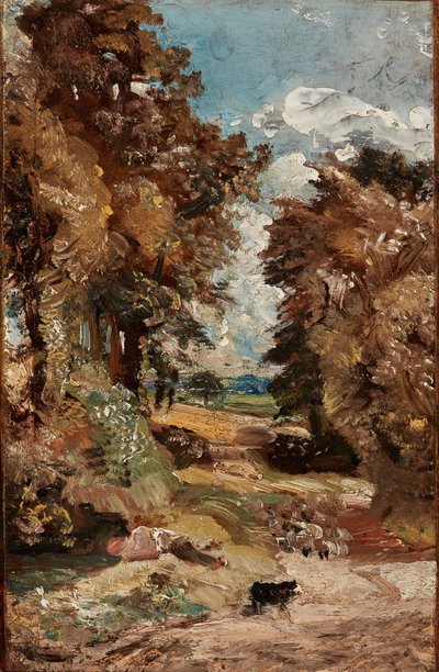 Pole zboża autorstwa John Constable