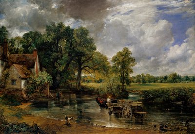 Wóz z sianem, 1821 autorstwa John Constable