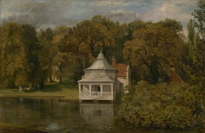 Kwartały za Alresford Hall autorstwa John Constable