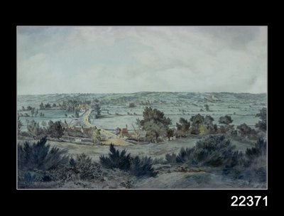Dolina Stour, w oddali Stratford St.Mary autorstwa John Constable
