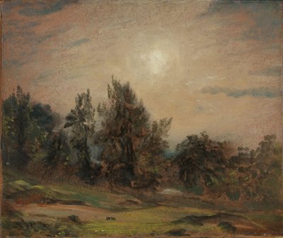 Drzewa na Hampstead Heath autorstwa John Constable