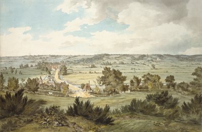 Valley of the Stour ze Stratford St Mary widziana z okolic Dedham, ok. 1800 autorstwa John Constable