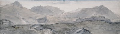 Widok ze szczytu Honister Crag (akwarela) autorstwa John Constable