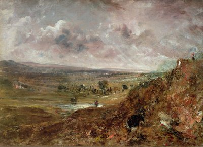 Widok na Hampstead Heath autorstwa John Constable