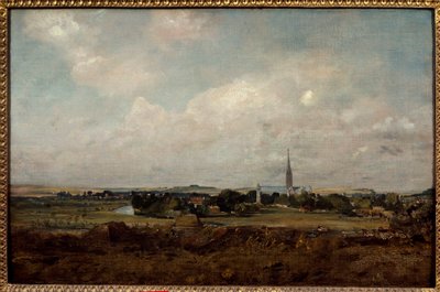 Widok Salisbury w Anglii Obraz Johna Constable
