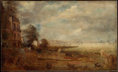 Most Waterloo widziany ze schodów Whitehall autorstwa John Constable