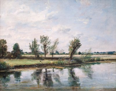 Watermeadows niedaleko Salisbury autorstwa John Constable