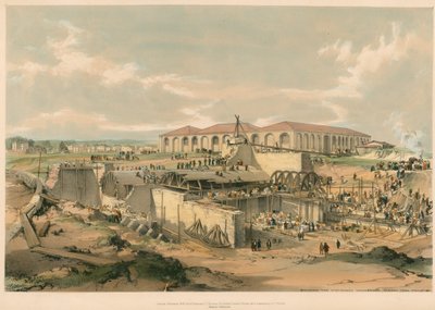 Budowa Maszynowni Stacjonarnej, Camden Town autorstwa John Cooke Bourne