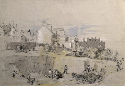 Park Street, Camden Town, ok. 1836-39 (rysunek ołówkiem) autorstwa John Cooke Bourne