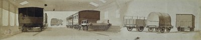 Tabor kolejowy autorstwa John Cooke Bourne