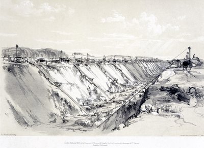 Cięcie Tringa, 19 czerwca 1837 autorstwa John Cooke Bourne