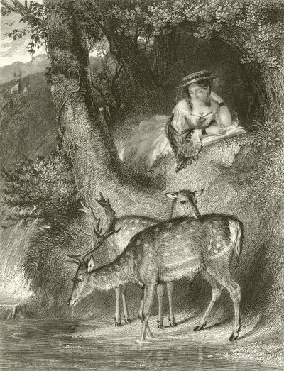 Górska samotność autorstwa John Corbould