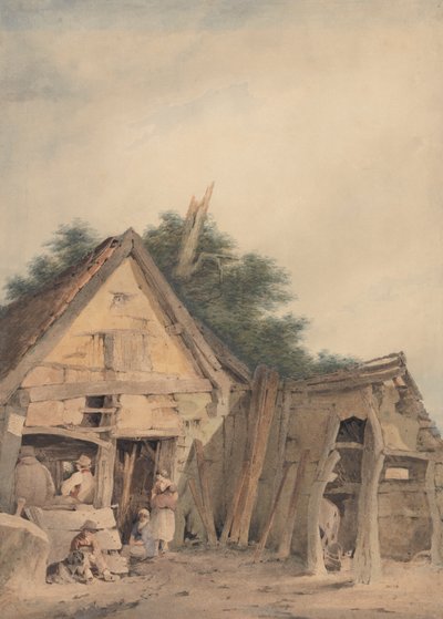 Kuźnia, Hingham autorstwa John Crome