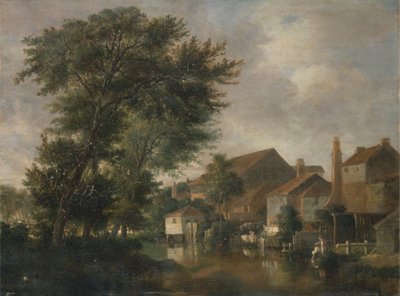 Rzeka Wensum, Norwich autorstwa John Crome